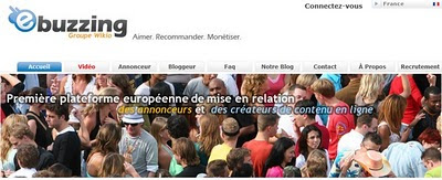 Ebuzzing rémunère les blogueurs Ebuzzing rémunère les blogueurs