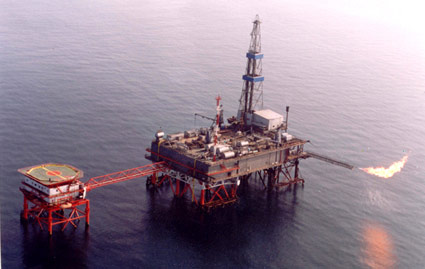 Платформа Штормовая. Черноморнефтегаз