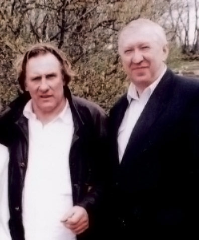 Вячеслав Савин и Жерар Депардье