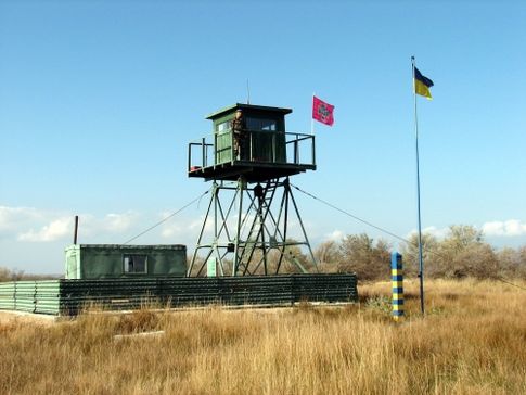 Дозорная вышка заставы Тузла