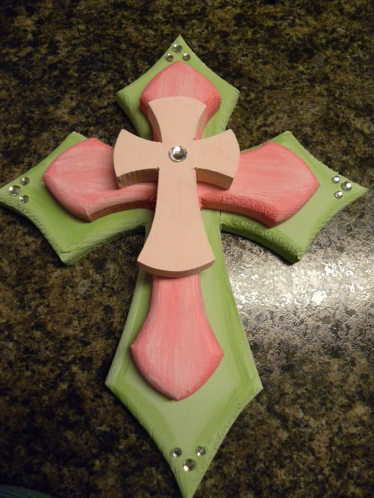 Frugal and Fabulous Painting Wooden Crosses