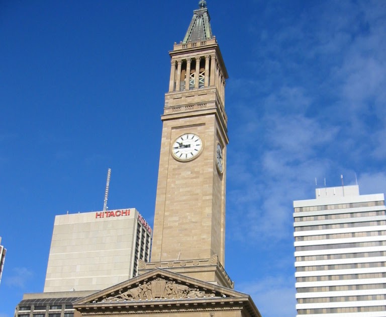 Cities Landmarks trek The Clock Tower Attraction In Brisbane, Australia