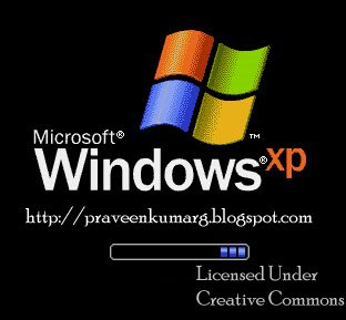 windows xp boot