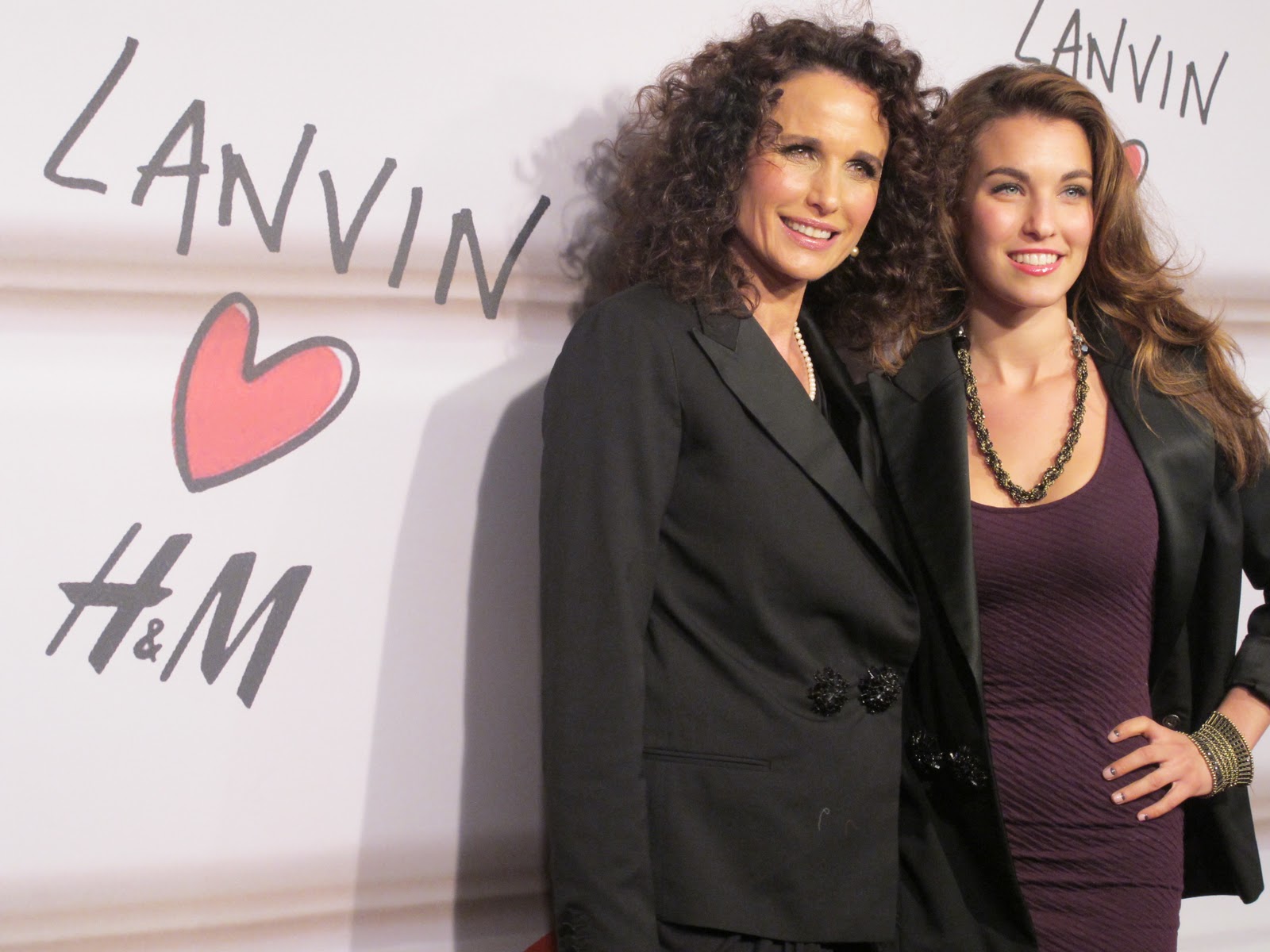 Andie MacDowell  her daughter R...
