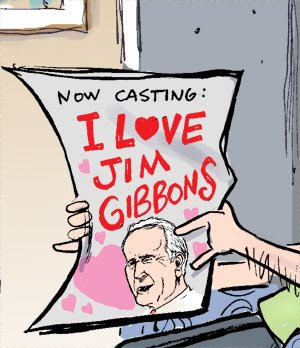 Jim gibbons, divorce