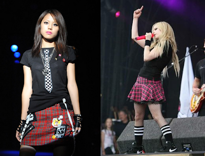 avril lavigne fashion. Avril Lavigne Debuts New Rock
