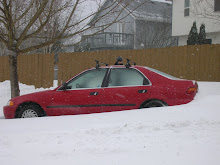 Snowdrift car