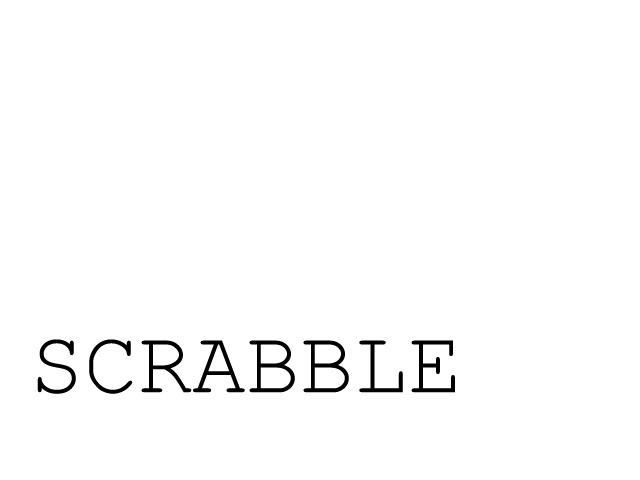 SCRABBLE