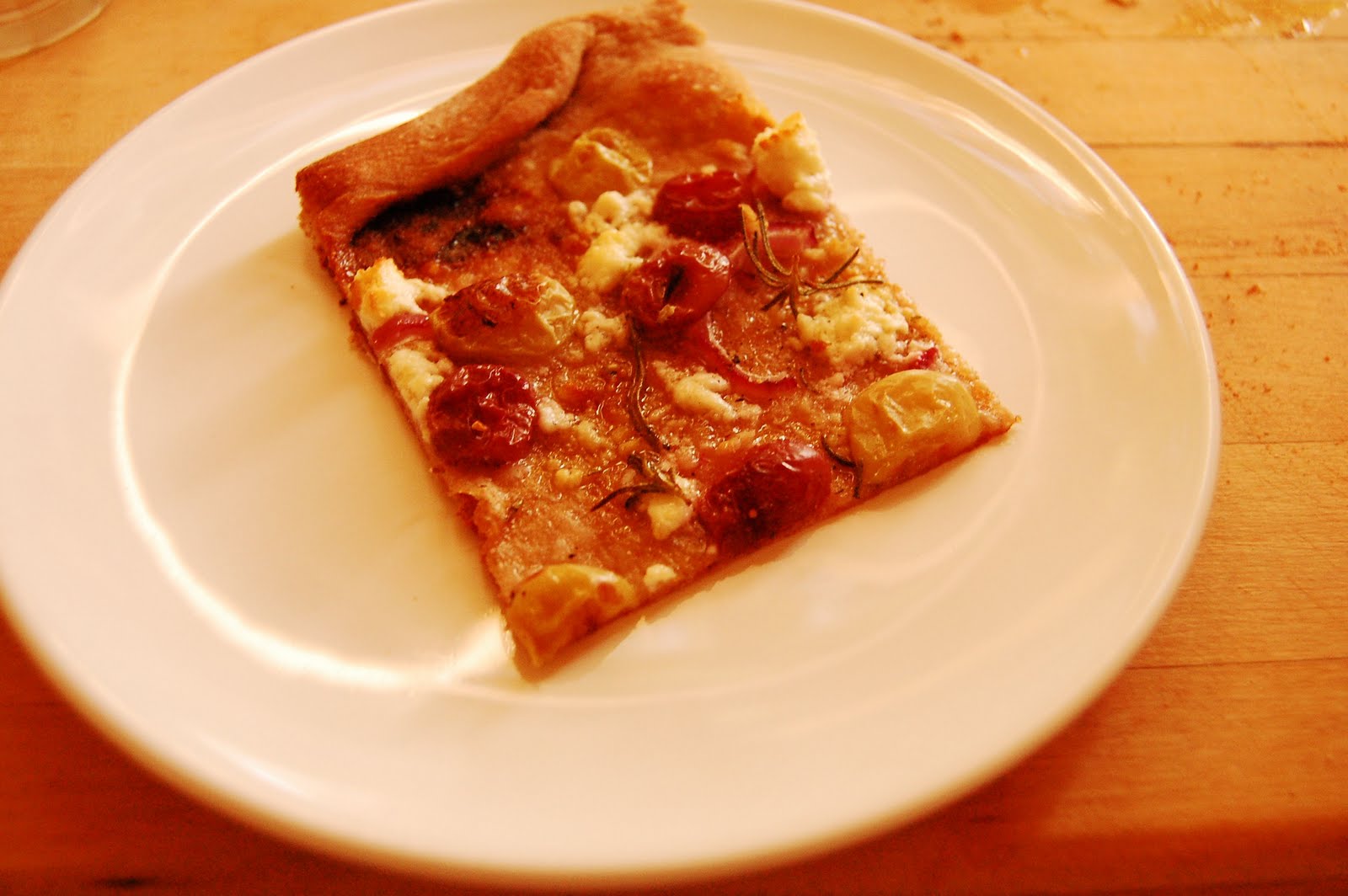 Red Door Epicure roasted grape and goat cheese pizza