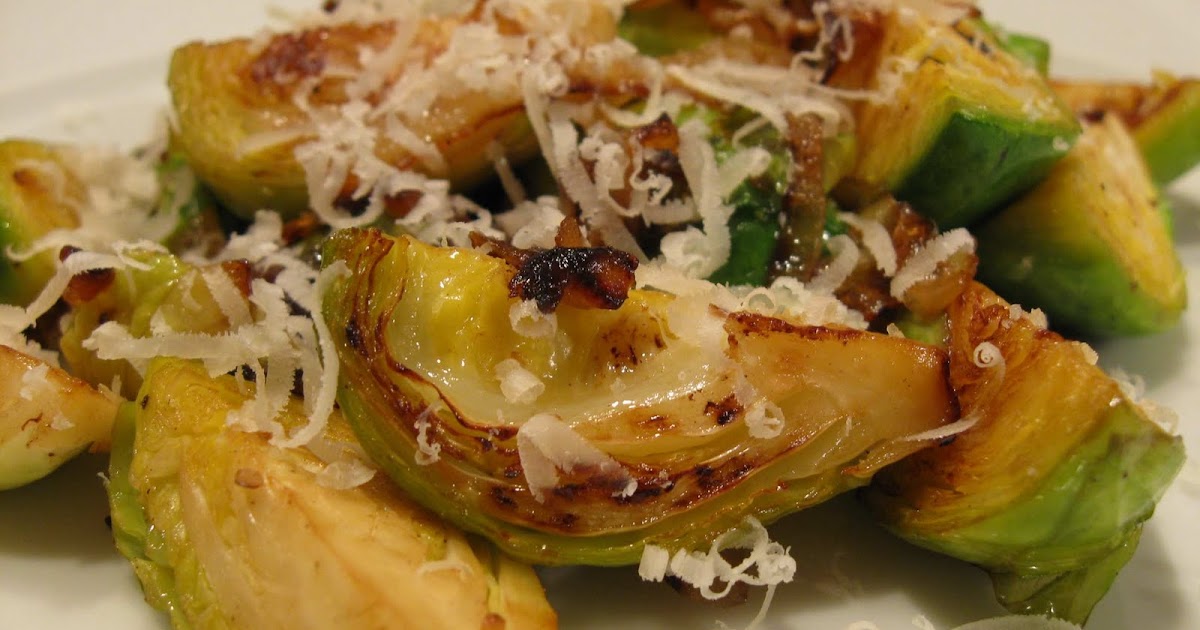 Cooking From Scratch Caramelized Onions and Brussel Sprouts