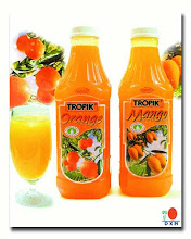 Tropik 浓缩芒果汁及鲜橙果汁