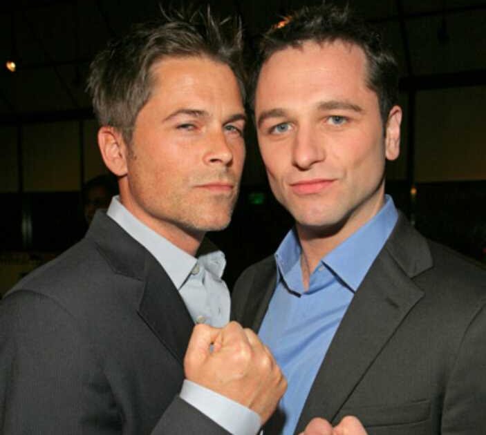 I LOVE BROTHERS & SISTERS Daily Photo Rob Lowe and Matthew Rhys