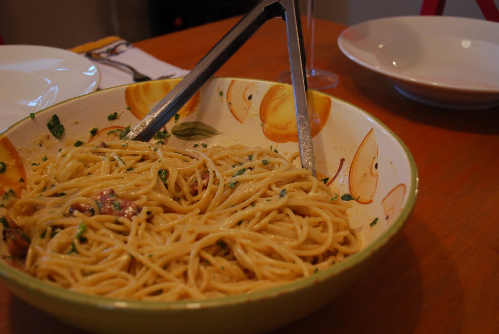 Suite Apple Pie Spaghetti Carbonara