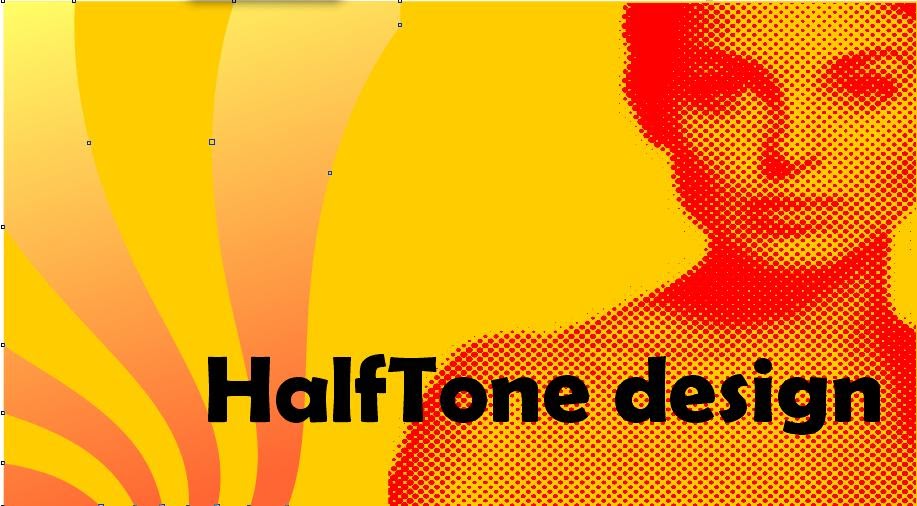 Corel Draw X 4 Tutorials: HalfTone effect in CorelDraw x4