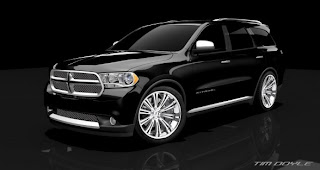 2011 Dodge Durango Citadel Black & Tan