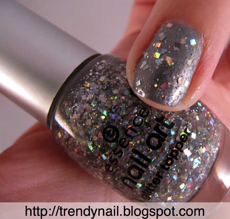 Essence Nail art Twins Glitter topper. Shiny Star n°02