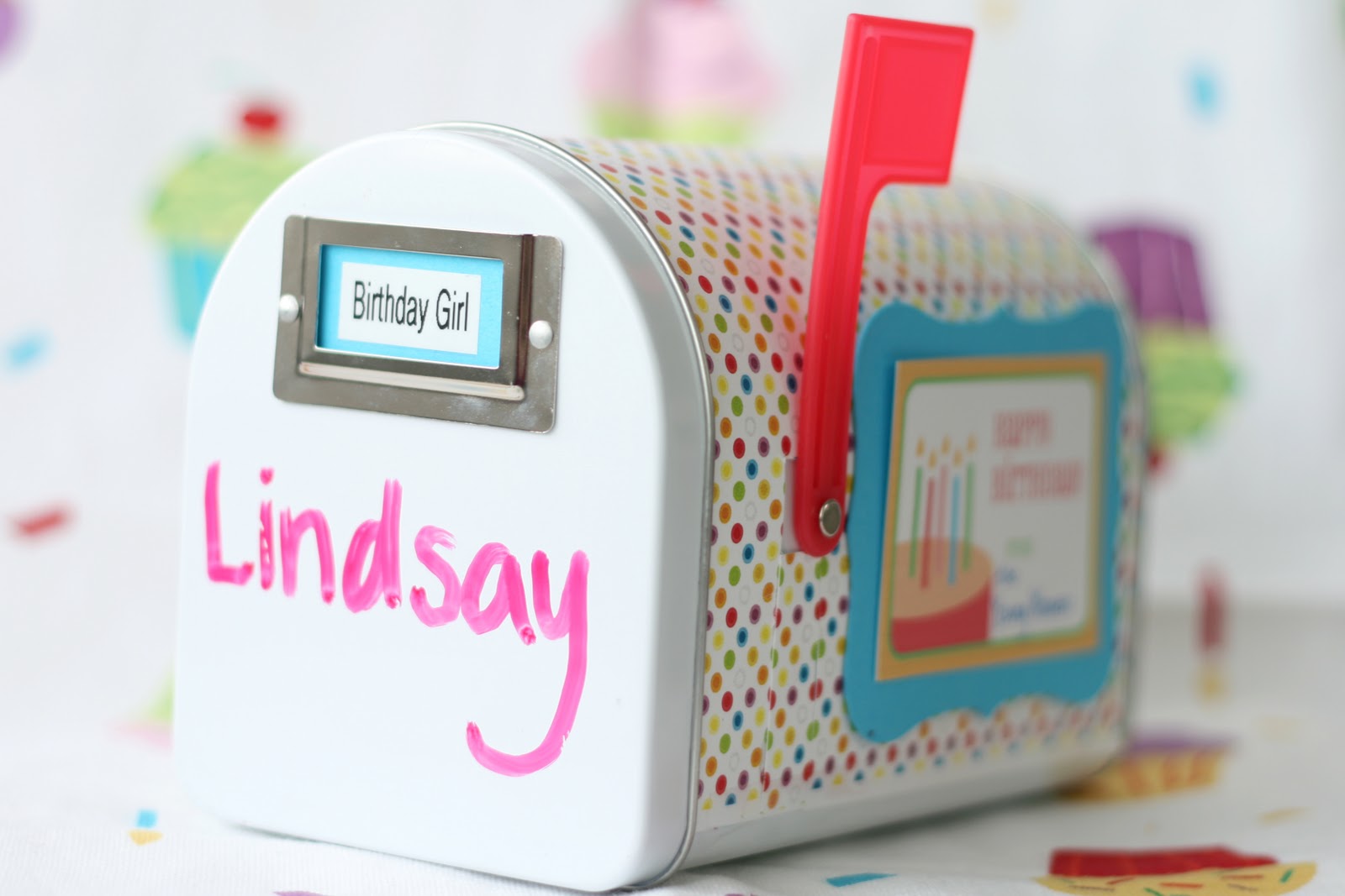 Our Scoop LDS Birthday Mailbox