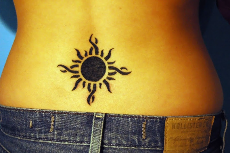 sun tattoo designs visual attractiveness sun tattoo designs sun tattoo  title=