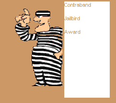 Jail Bird Cartoon