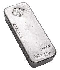 100 Ounce Silver Bars Johnson Matthey and Englehard - Copyright © 2009 Northwest Territorial Mint