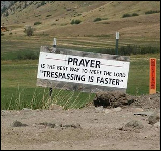 Trespassing is faster