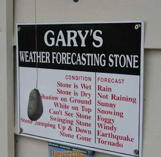 gary's weather forecasting stone
