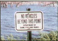 no vehicles beyond this point