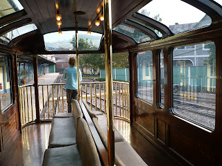Observation deck of Andean Explorer