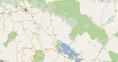Route from Cusco to Puno