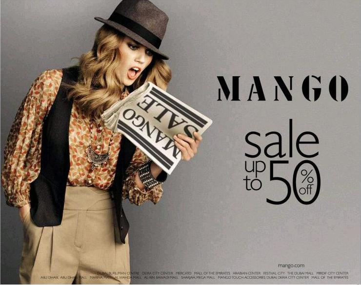 Damn for smart shopper Mango sale is now on.