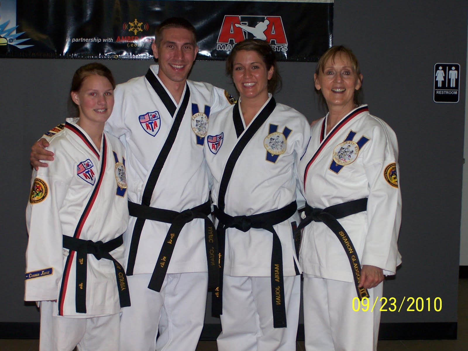 ATA Martial Arts of West Chester Red/Black Collars