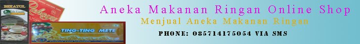 Aneka Makanan Ringan Online Shop