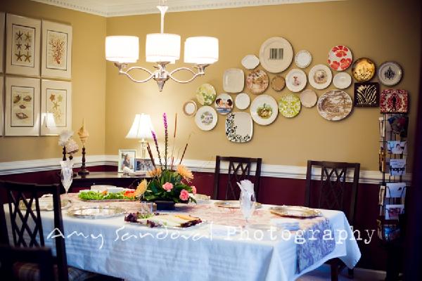 Running from the Law: Home Project - Dining Room Plate Wall
