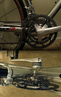The new Ultegra front drivetrain The new Ultegra front drivetrain