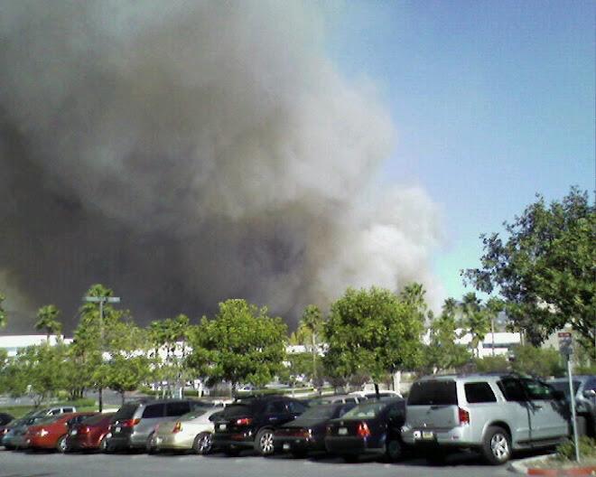 Portola Hills on Fire