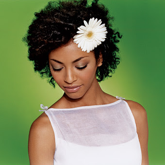 2011 curly black wedding hairstyle for black women