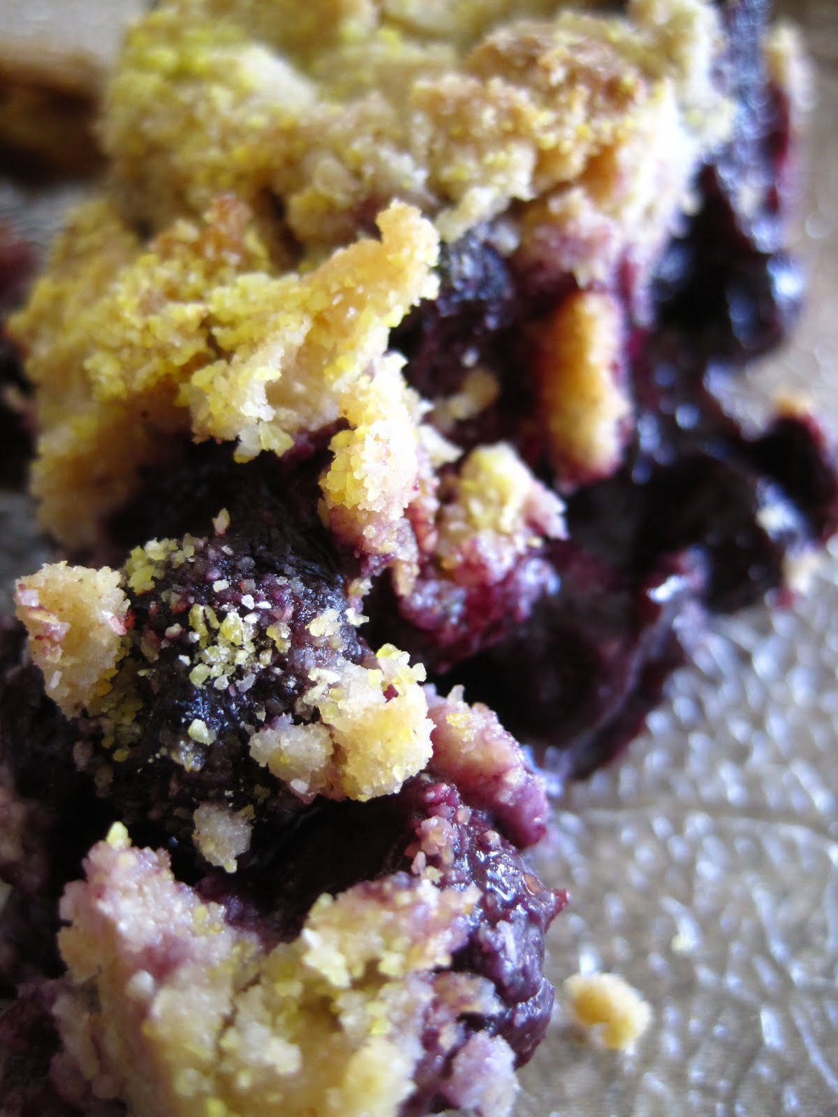 BerryCornmeal Cobbler