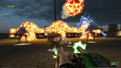 serious sam hd, xbox, pc, video, game. cover, poster, image