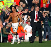 Ronaldo walked out of Old Trafford leaving UTD struggling for the 2009 premiership season