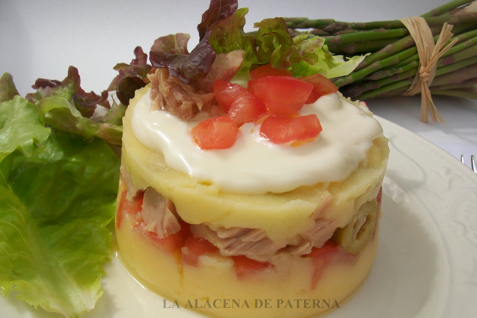 La Alacena de Paterna TIMBAL DE PATATAS Y ACEITUNAS