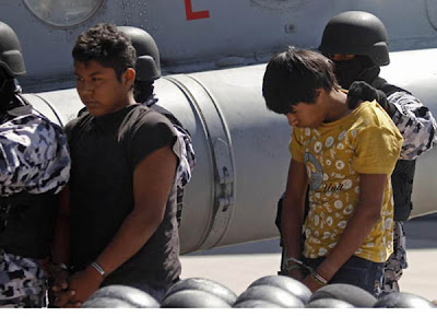 Militares buscan a sicario de 12 años Militares buscan a sicario de 12 años