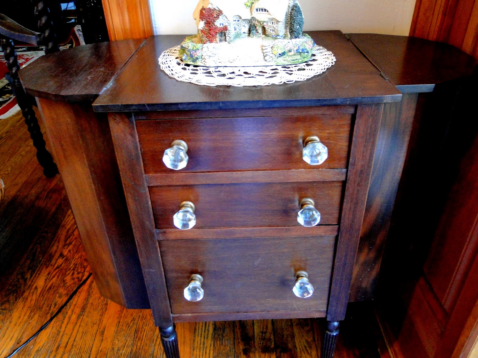 A Little Bit Of British Martha Washington Sewing Cabinet