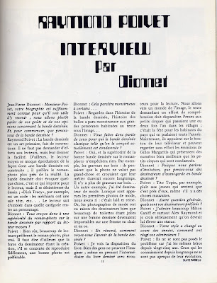 interview dionnet poivet comics 130 part 1
