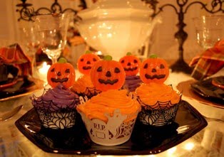 Ghoulish Cupcakes