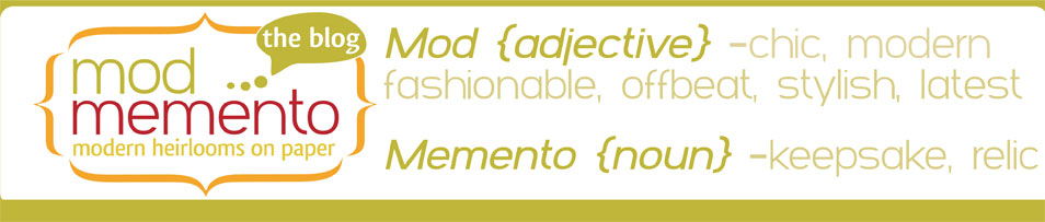 Mod Memento { The Blog }