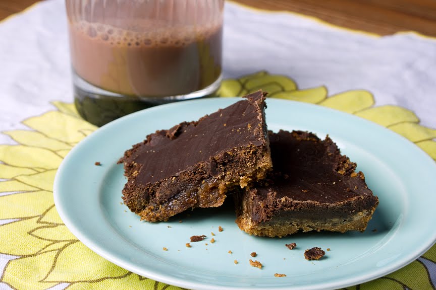 Vegan Delites Chocolate Caramel Graham Cracker Bars