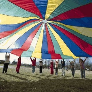Carly's PE Games: P.E. Parachute Activities for Elementary Students