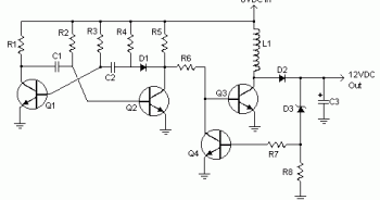 HUZOonline: 6VDC to 12VDC Converter circuit