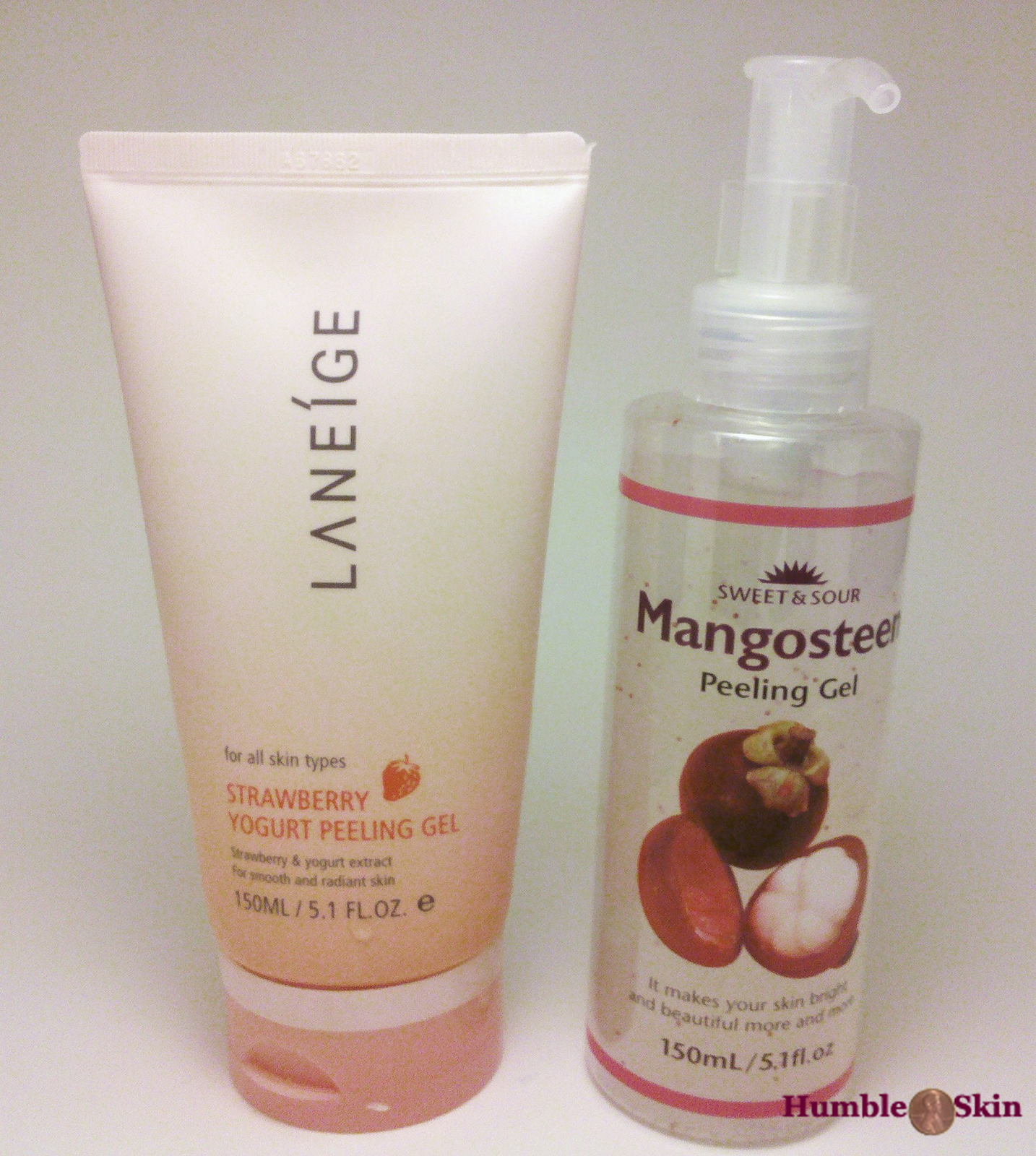 Humble Skin My First Foray into Peeling Gels Reviews for Laneige