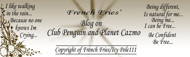French Fries' Blog on CP and PC!
